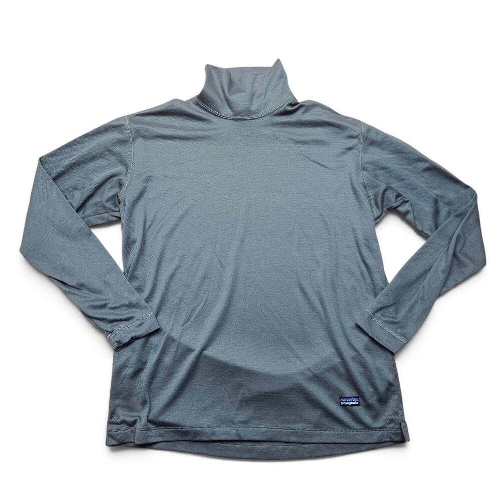 PATAGONIA Capilene Base Layer Mens M Made USA VTG 90s Turtleneck Outdoor Utility